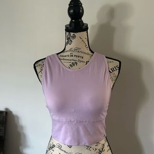 Victoria's Secret PINK Long Tank Sport's Bra Women's size L